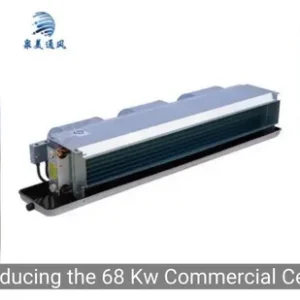 New Type Ceiling Horizontal Concealed Hidden Fan Coil Unit Modern Air Conditioner